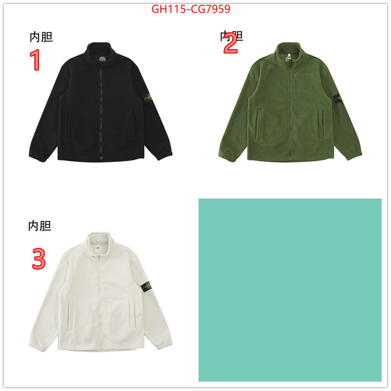 Clothing-Stone Island top sale ID: CG7959 $: 115USD