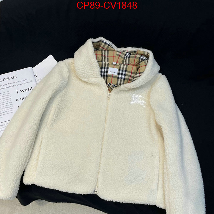 Clothing-Burberry customize the best replica ID: CV1848 $: 89USD