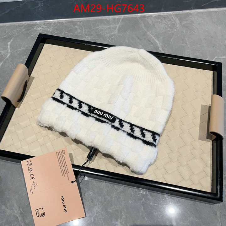 Cap(Hat)-Miu Miu cheap online best designer ID: HG7643 $: 29USD