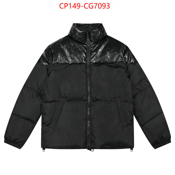 Down jacket Men-LV where to buy replicas ID: CG7093 $: 149USD