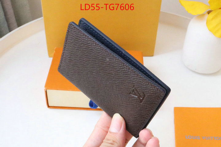 LV Bags(TOP)-Wallet high quality replica ID: TG7606 $: 55USD,