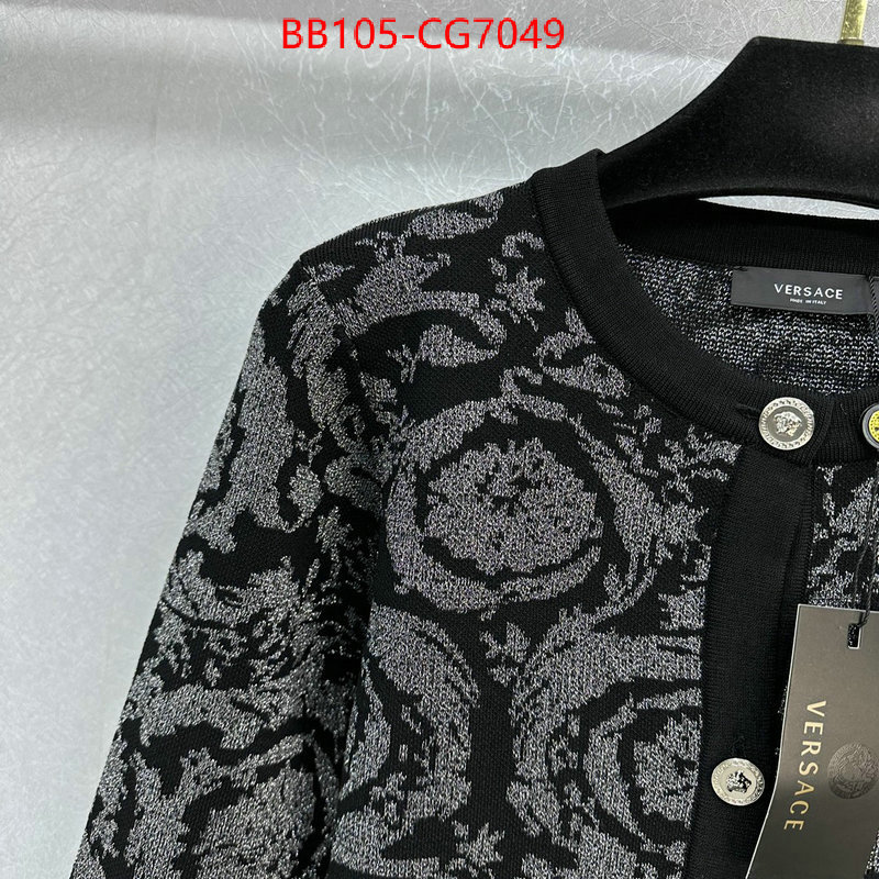 Clothing-Versace replicas buy special ID: CG7049 $: 105USD