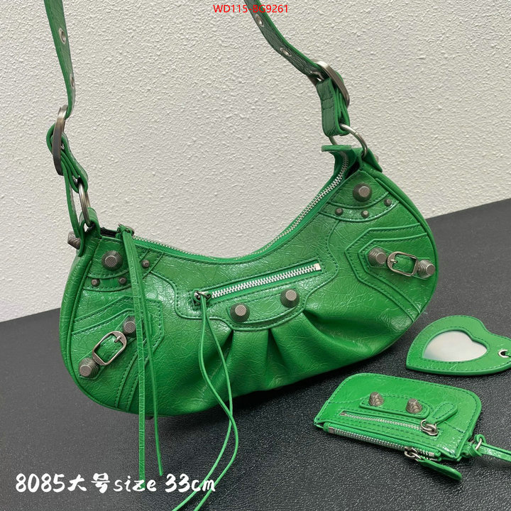 Balenciaga Bags(4A)-Le Cagole- shop cheap high quality 1:1 replica ID: BG9261 $: 115USD,