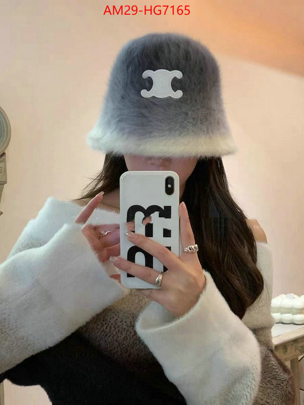 Cap(Hat)-Celine how can i find replica ID: HG7165 $: 29USD