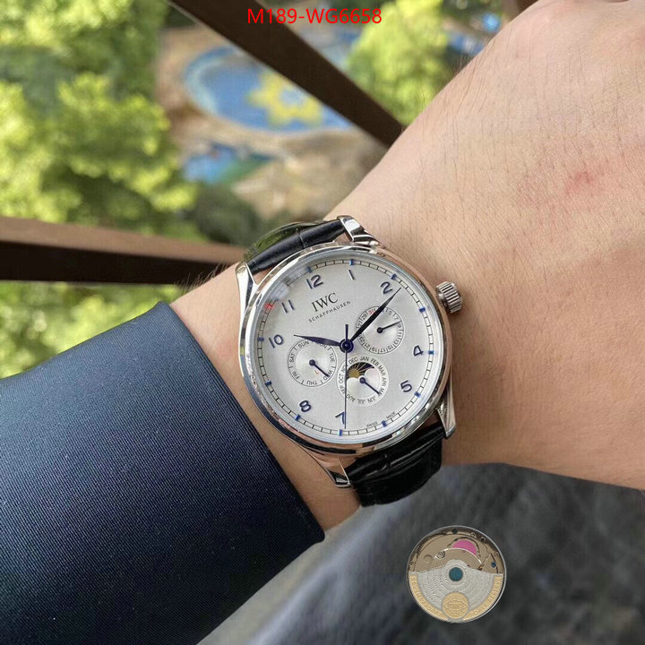 Watch(TOP)-IWC perfect quality designer replica ID: WG6658 $: 189USD