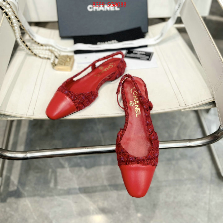 Women Shoes-Chanel where could you find a great quality designer ID: SG8033 $: 99USD