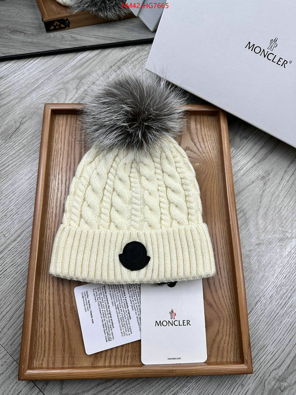 Cap(Hat)-Moncler fashion replica ID: HG7665 $: 42USD