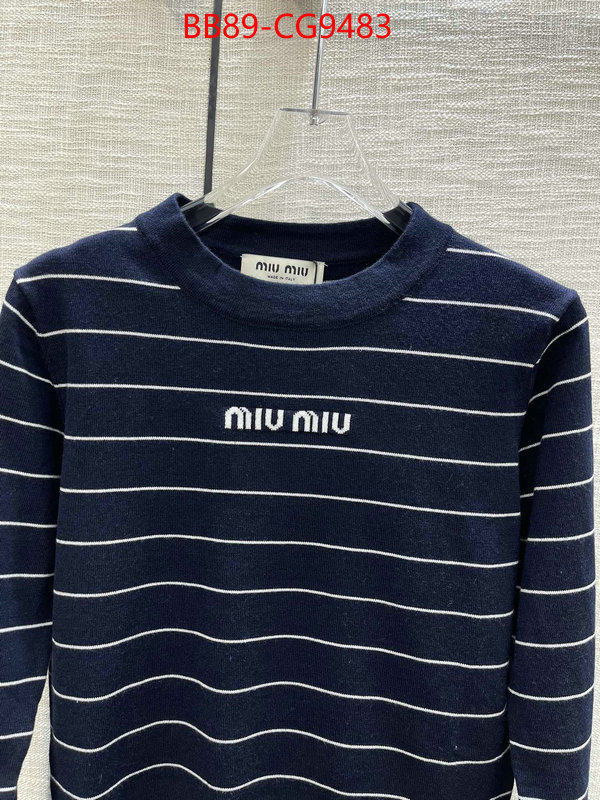 Clothing-MIU MIU best designer replica ID: CG9483 $: 89USD