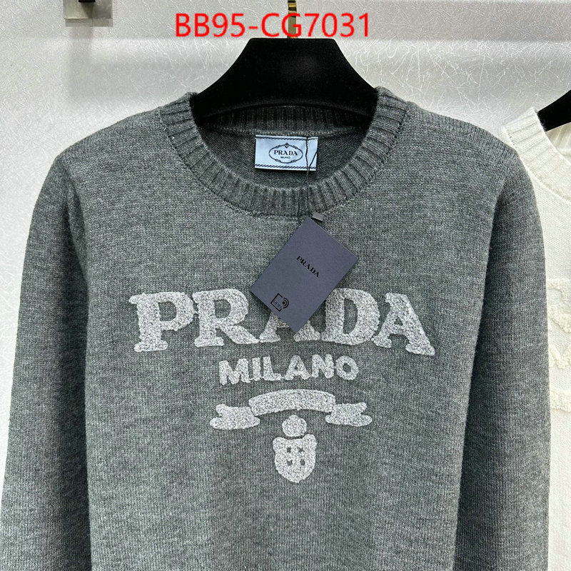 Clothing-Prada what best replica sellers ID: CG7031 $: 95USD