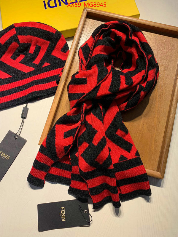 Scarf-Fendi designer fake ID: MG8945 $: 59USD