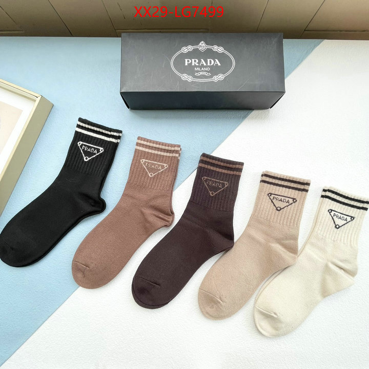 Sock-Prada buy replica ID: LG7499 $: 29USD