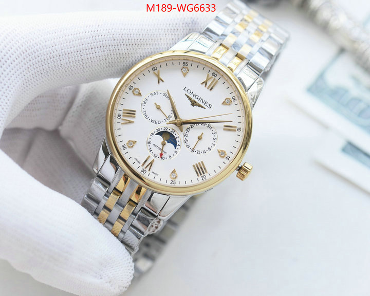 Watch(TOP)-Longines the best quality replica ID: WG6633 $: 189USD