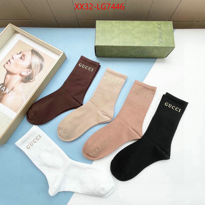 Sock-Gucci high ID: LG7446 $: 32USD