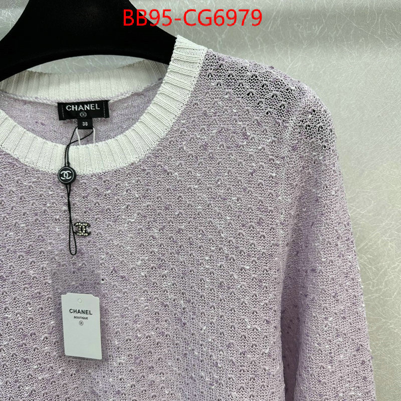 Clothing-Chanel perfect quality ID: CG6979 $: 95USD