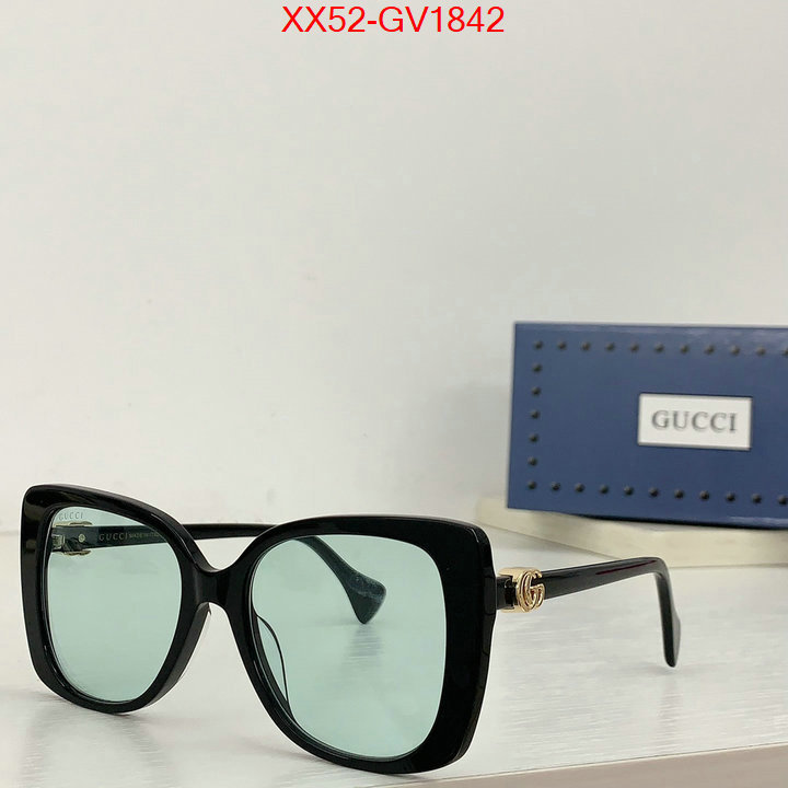 Glasses-Gucci buy luxury 2023 ID: GV1842 $: 52USD