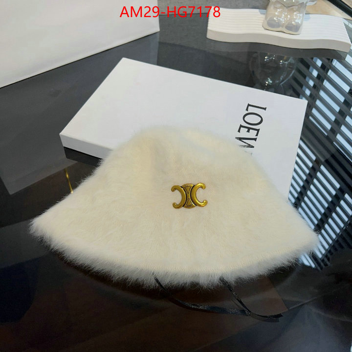 Cap(Hat)-Celine the quality replica ID: HG7178 $: 29USD