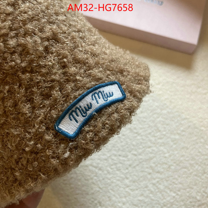 Cap(Hat)-Miu Miu where quality designer replica ID: HG7658 $: 32USD