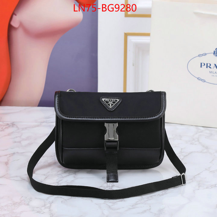 Prada Bags (4A)-Diagonal- at cheap price ID: BG9280 $: 75USD,