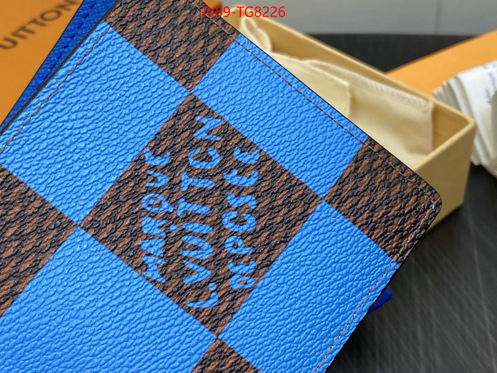 LV Bags(TOP)-Wallet for sale cheap now ID: TG8226 $: 69USD