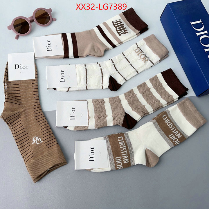 Sock-Dior perfect quality ID: LG7389 $: 32USD