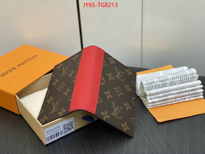 LV Bags(TOP)-Wallet what best replica sellers ID: TG8213 $: 65USD