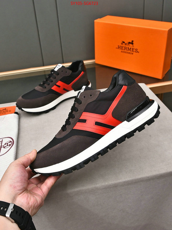 Men Shoes-Hermes replica 1:1 high quality ID: SG6723 $: 105USD