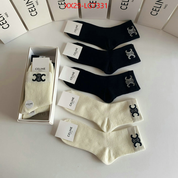 Sock-CELINE buy replica ID: LG7331 $: 29USD