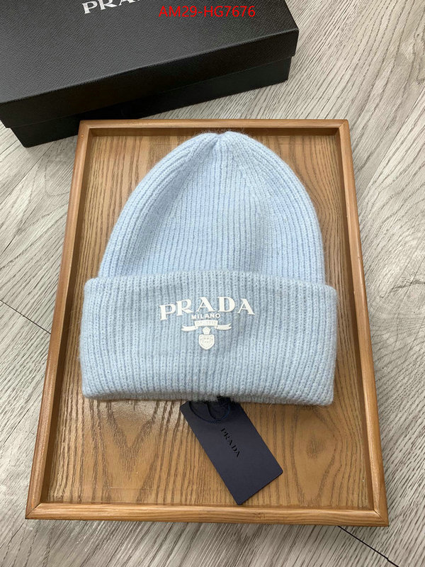 Cap (Hat)-Prada where to buy the best replica ID: HG7676 $: 29USD