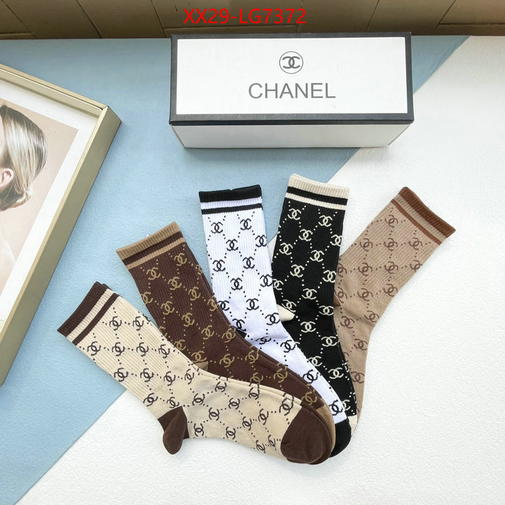 Sock-Chanel designer fashion replica ID: LG7372 $: 29USD