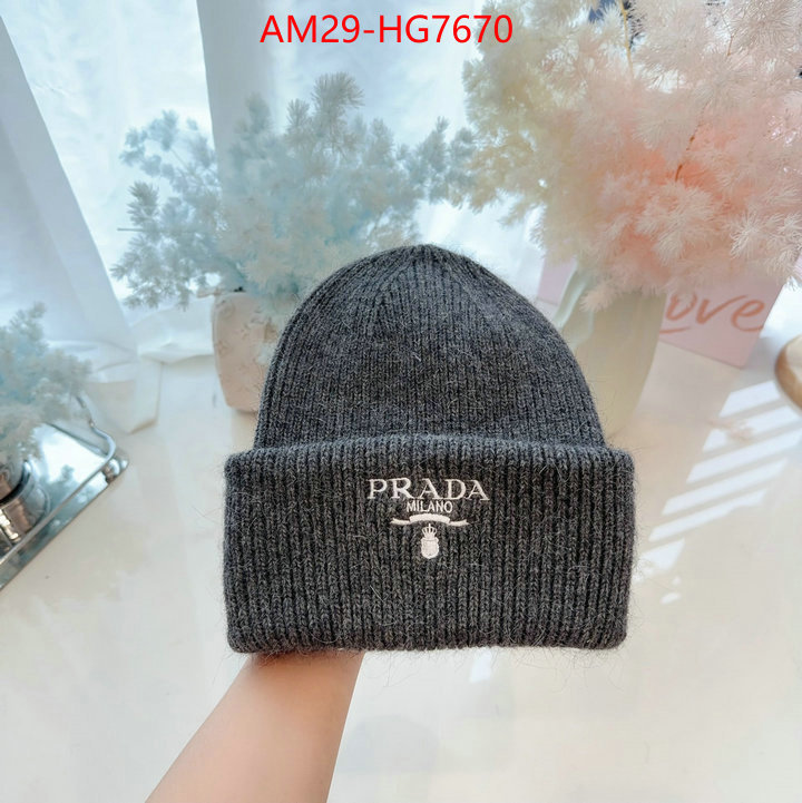 Cap (Hat)-Prada how to find replica shop ID: HG7670 $: 29USD