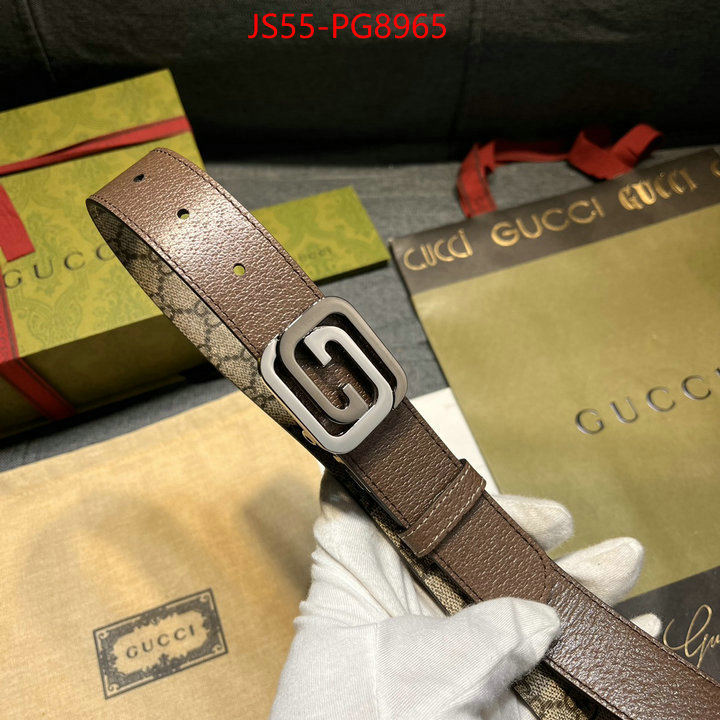 Belts-Gucci counter quality ID: PG8965 $: 55USD