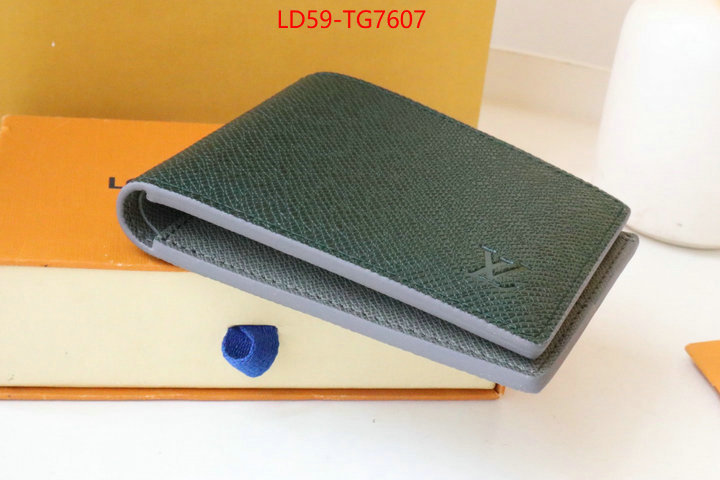 LV Bags(TOP)-Wallet wholesale ID: TG7607 $: 59USD,