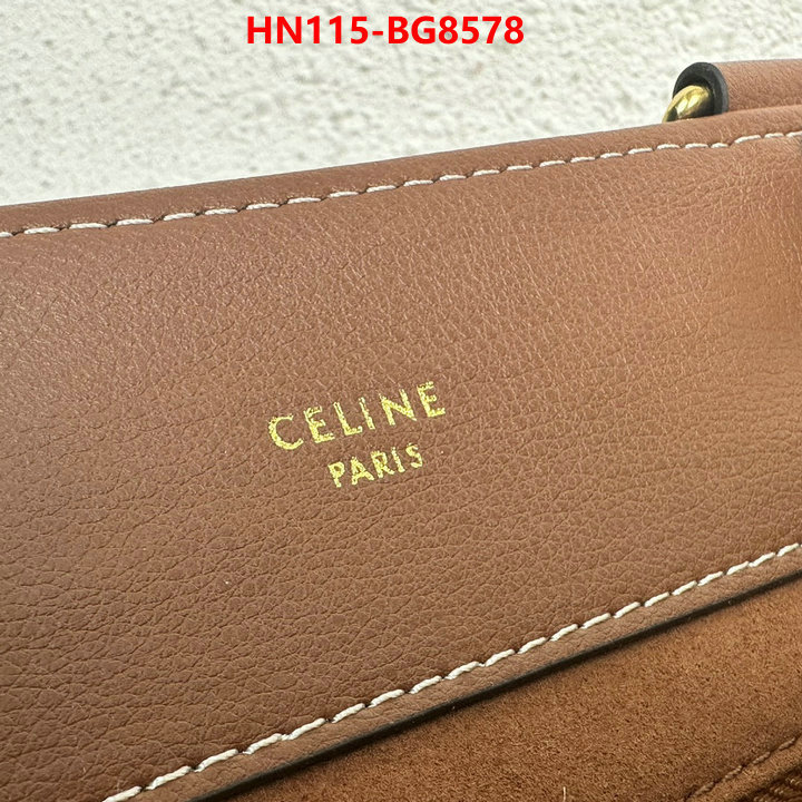 CELINE Bags(4A)-Handbag best replica new style ID: BG8578 $: 115USD