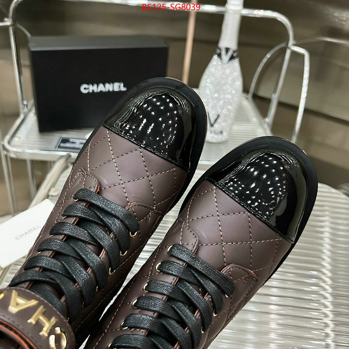 Women Shoes-Chanel designer 7 star replica ID: SG8039 $: 125USD