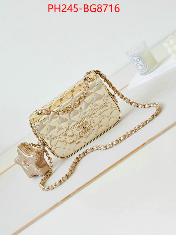 Chanel Bags(TOP)-Diagonal- buy the best replica ID: BG8716 $: 245USD,