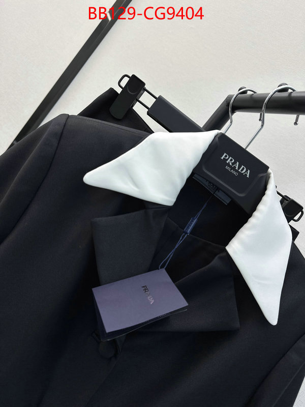 Clothing-Prada replcia cheap ID: CG9404 $: 129USD