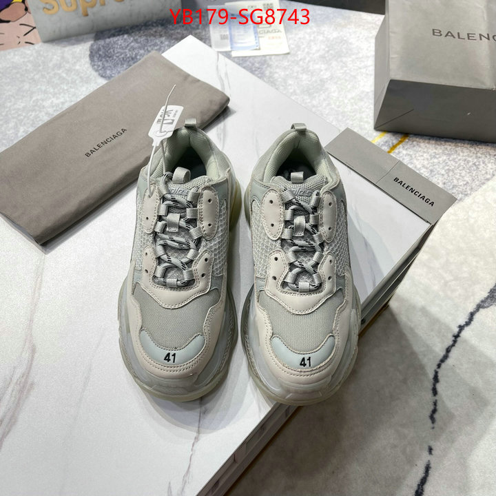 Men Shoes-Balenciaga best quality designer ID: SG8743 $: 179USD