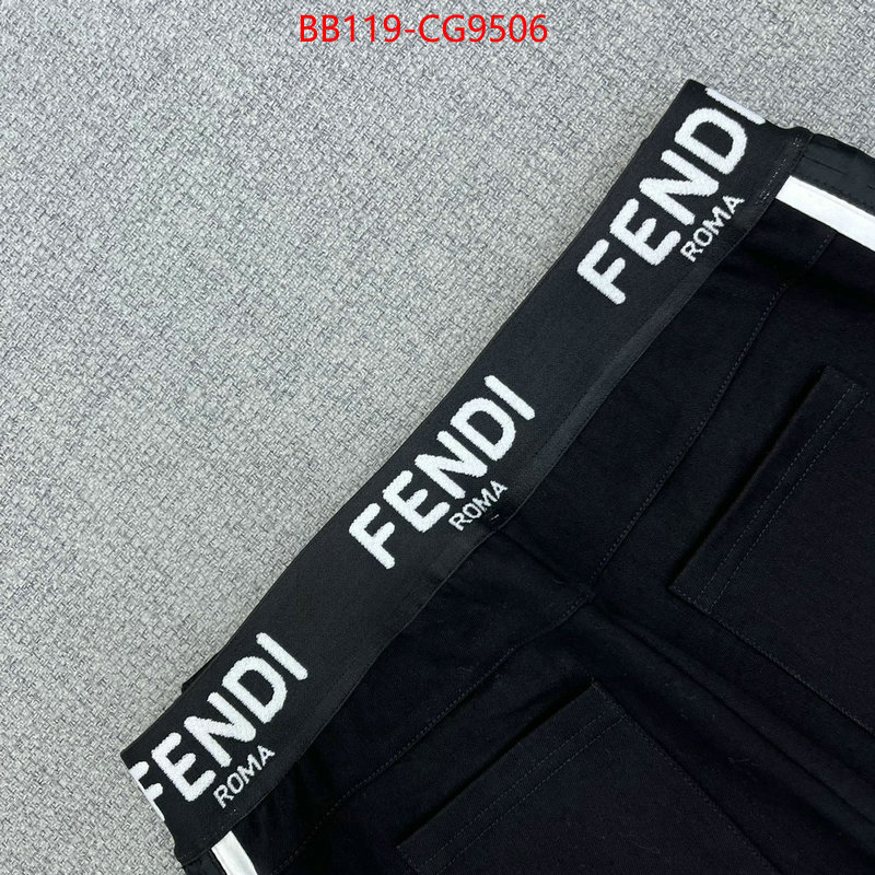 Clothing-Fendi aaaaa+ quality replica ID: CG9506 $: 119USD