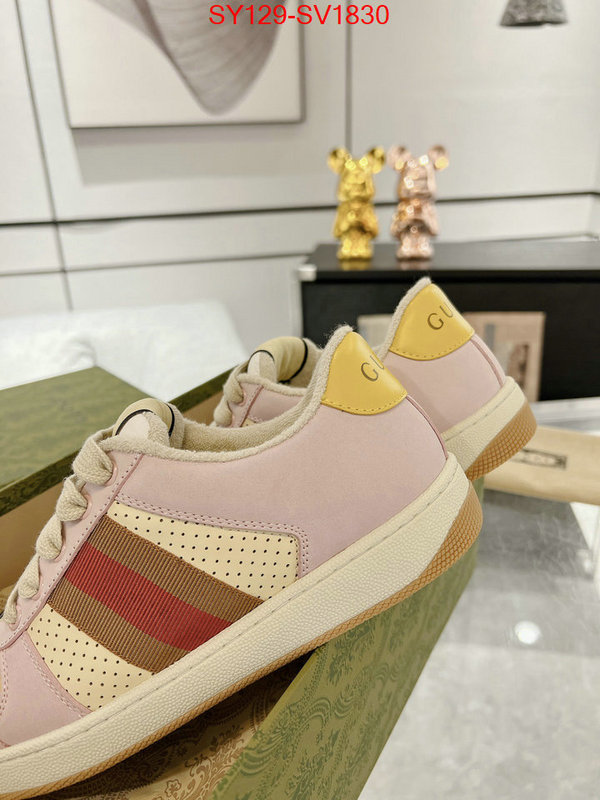 Men Shoes-Gucci high quality replica ID: SV1830 $: 129USD