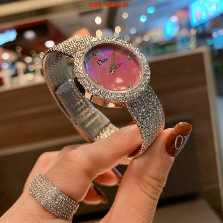 Watch(4A)-Dior the top ultimate knockoff ID: WG6843 $: 85USD