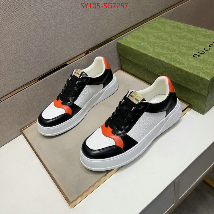 Men Shoes-Gucci quality aaaaa replica ID: SG7257 $: 105USD