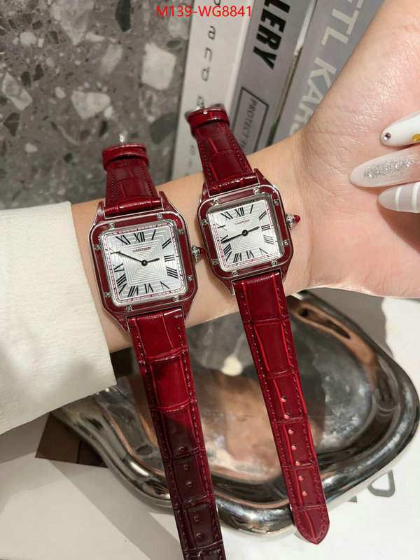 Watch(4A)-Cartier designer fake ID: WG8841 $: 139USD