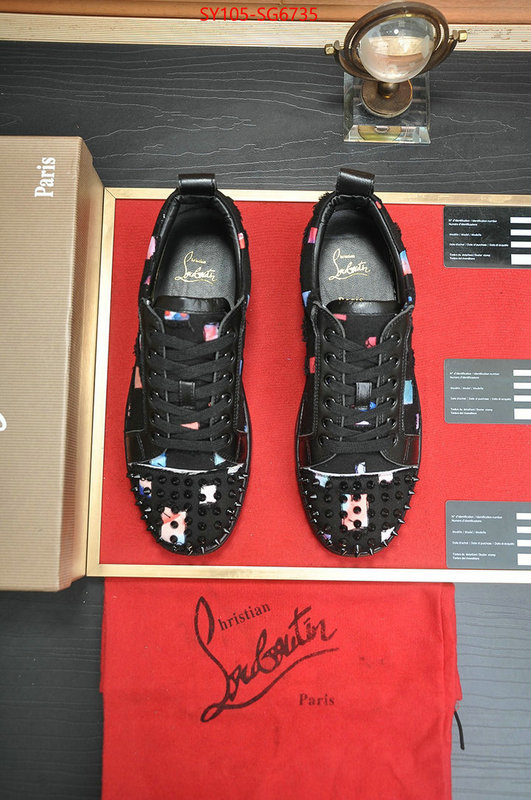 Men Shoes-Christian Louboutin 1:1 replica ID: SG6735 $: 105USD