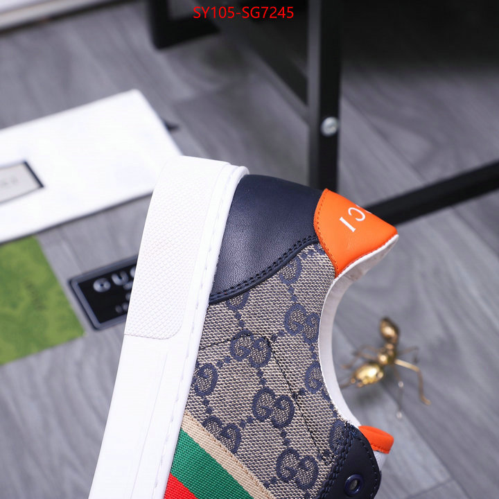 Men Shoes-Gucci best replica 1:1 ID: SG7245 $: 105USD