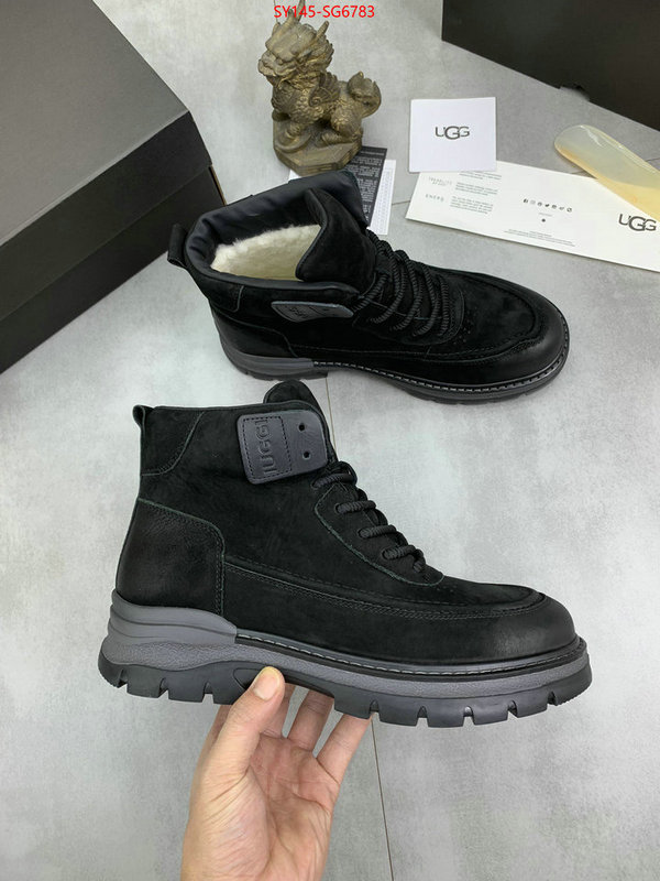 Men Shoes-Boots shop cheap high quality 1:1 replica ID: SG6783 $: 145USD