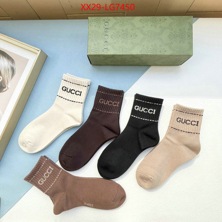 Sock-Gucci exclusive cheap ID: LG7450 $: 29USD