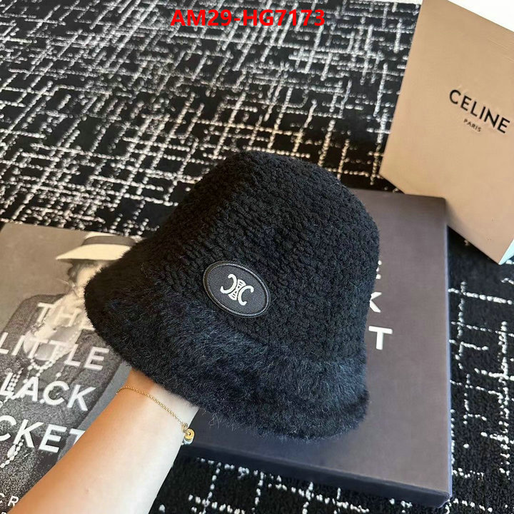 Cap(Hat)-Celine fashion replica ID: HG7173 $: 29USD