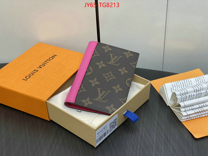 LV Bags(TOP)-Wallet what best replica sellers ID: TG8213 $: 65USD