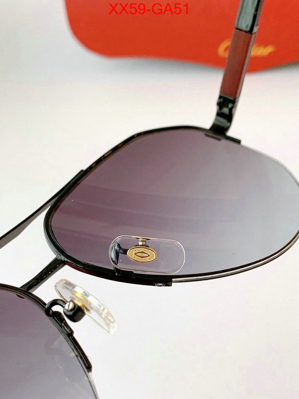 Glasses-Cartier highest quality replica ID:GA51 $:59USD