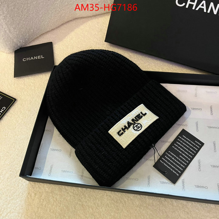 Cap (Hat)-Chanel we provide top cheap aaaaa ID: HG7186 $: 35USD